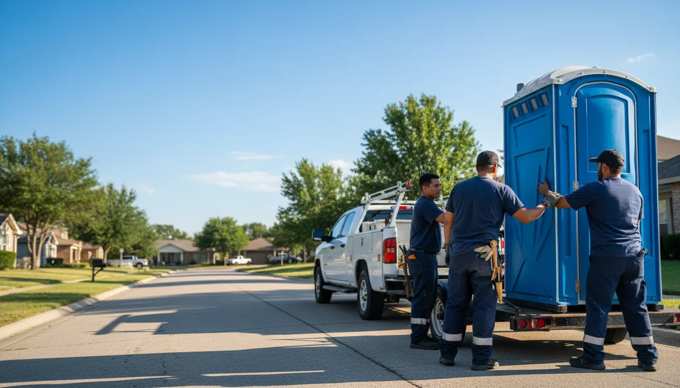 Portable Toilet Rental in Lincoln, IA near me